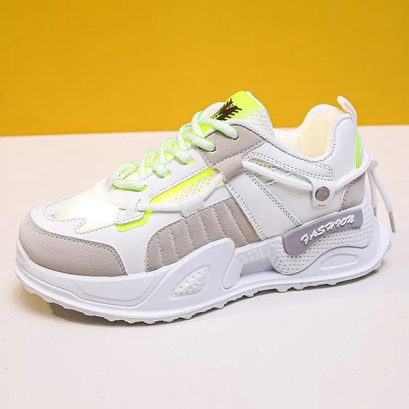 Casual All-match Sneakers Women's Shoes 2021 Spring Comfortable and Breathable Mesh Single Shoes Light Lace-Up
Casual All-match Sneakers Women's Shoes 2021 Spring Comfortable and Breathable Mesh Single Shoes Light Lace-Up