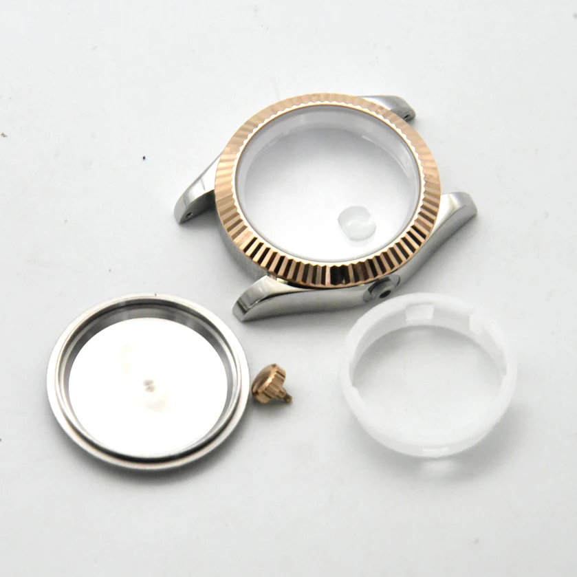 Watch Accessories 41MM Case FOR DAY-JUST FIT MIYOTA-8215 8200 MINGZHU-2813 Movement Solid Steel Shell Case
Watch Accessories 41MM Case FOR DAY-JUST FIT MIYOTA-8215 8200 MINGZHU-2813 Movement Solid Steel Shell Case