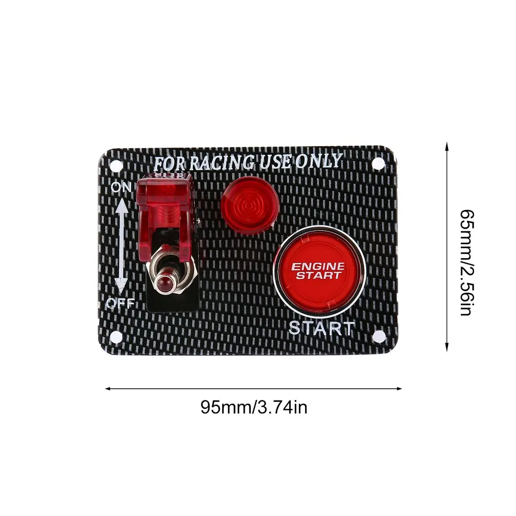 Racing Car 12V Ignition Switch Panel Engine Start Push Button LED Toggle Professional Switch for Car Modification 2 Button
Racing Car 12V Ignition Switch Panel Engine Start Push Button LED Toggle Professional Switch for Car Modification 2 Button