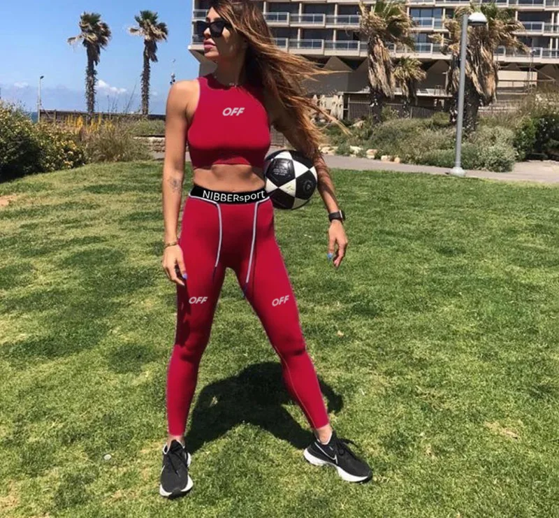 YICIYA women letter print tracksuit women sleeveless tank drawstring leggings elastic sporty fitness skinny streetwear outfits
YICIYA women letter print tracksuit women sleeveless tank drawstring leggings elastic sporty fitness skinny streetwear outfits