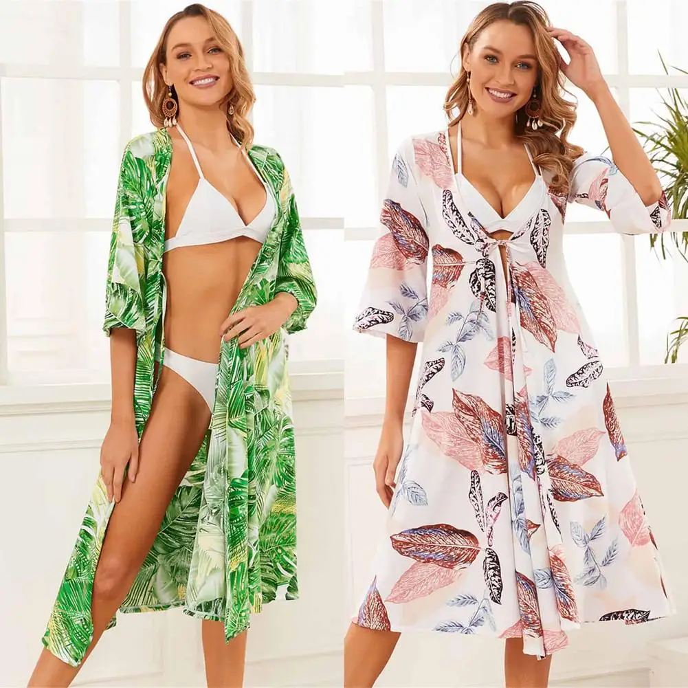 Ladies Beach Covers Cool Beautiful Coat Elegant Women Long Chiffon Cover Up Beach Bikini Swimsuit Cover Up Beach Swimsuit Cover
Ladies Beach Covers Cool Beautiful Coat Elegant Women Long Chiffon Cover Up Beach Bikini Swimsuit Cover Up Beach Swimsuit Cover