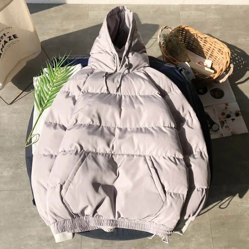 new south Winter Korean version of size baggy men's hooded warm and cotton bread cotton-padded clothes
new south Winter Korean version of size baggy men's hooded warm and cotton bread cotton-padded clothes
