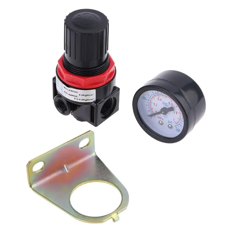 

AR-2000 G1/4'' Pneumatic Mini Air Pressure Regulator Control Compressor 50JC