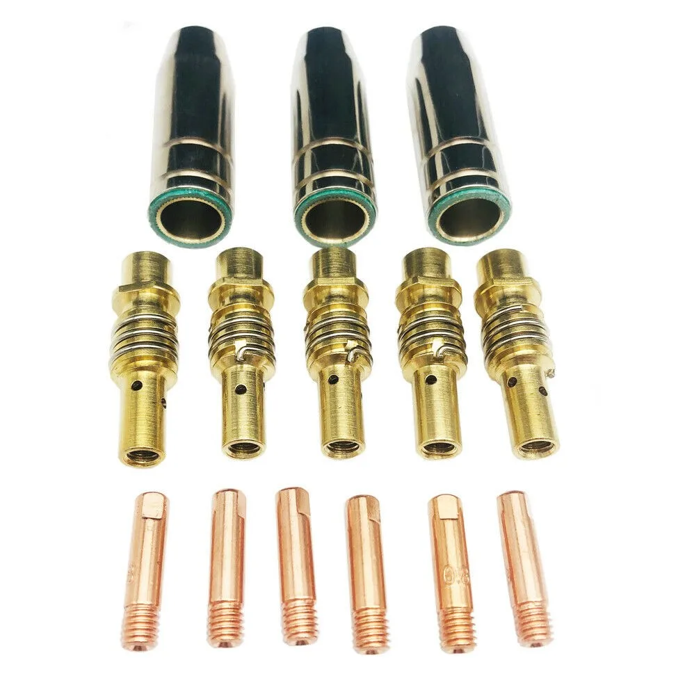 24PCS Nozzle Holder MIG / MAG MB15 0.8 Contact Nozzle Gas Nozzle Soldering Tools MB 14/15 / 150 Gas Nozzle MB 14/15/150
24PCS Nozzle Holder MIG / MAG MB15 0.8 Contact Nozzle Gas Nozzle Soldering Tools MB 14/15 / 150 Gas Nozzle MB 14/15/150