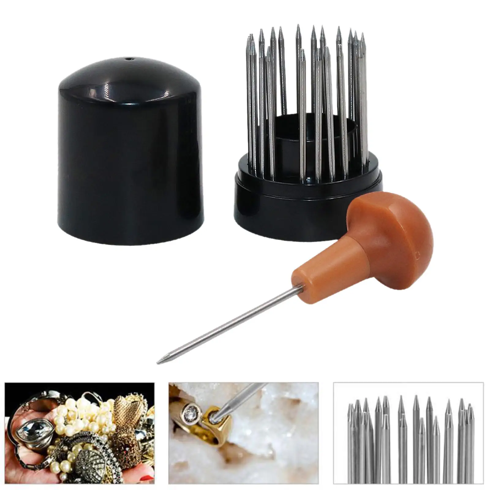 23PCS Jewelry Graver Beading Grain Jewelry Tool Beader Set, Premium Material, Compact Lightweight 
23PCS Jewelry Graver Beading Grain Jewelry Tool Beader Set, Premium Material, Compact Lightweight