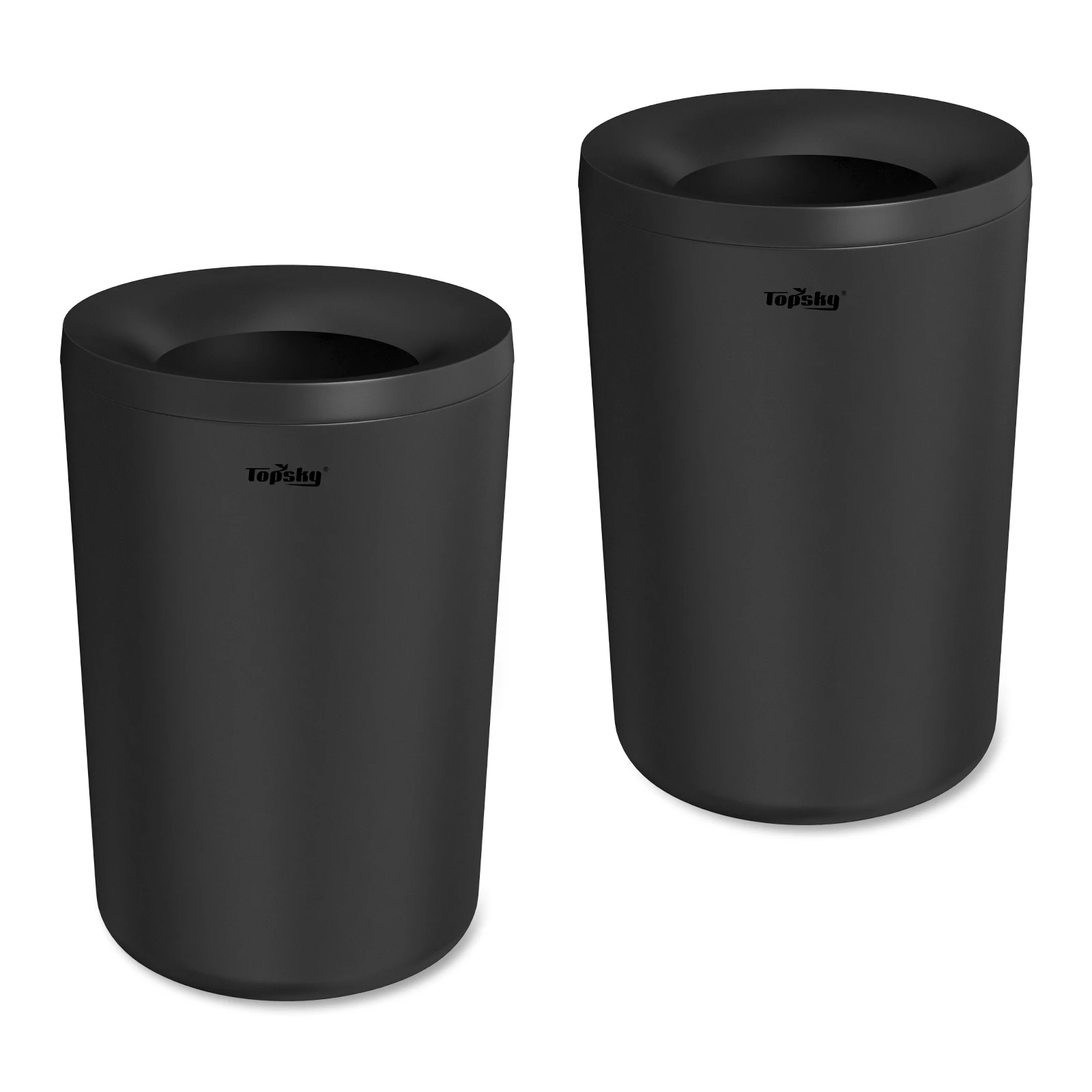 2PCS Trash Can Waste Garbage Container BIN for Bathroom Kitchen and Office Plastic Matte White 10L / 2.2gal
2PCS Trash Can Waste Garbage Container BIN for Bathroom Kitchen and Office Plastic Matte White 10L / 2.2gal