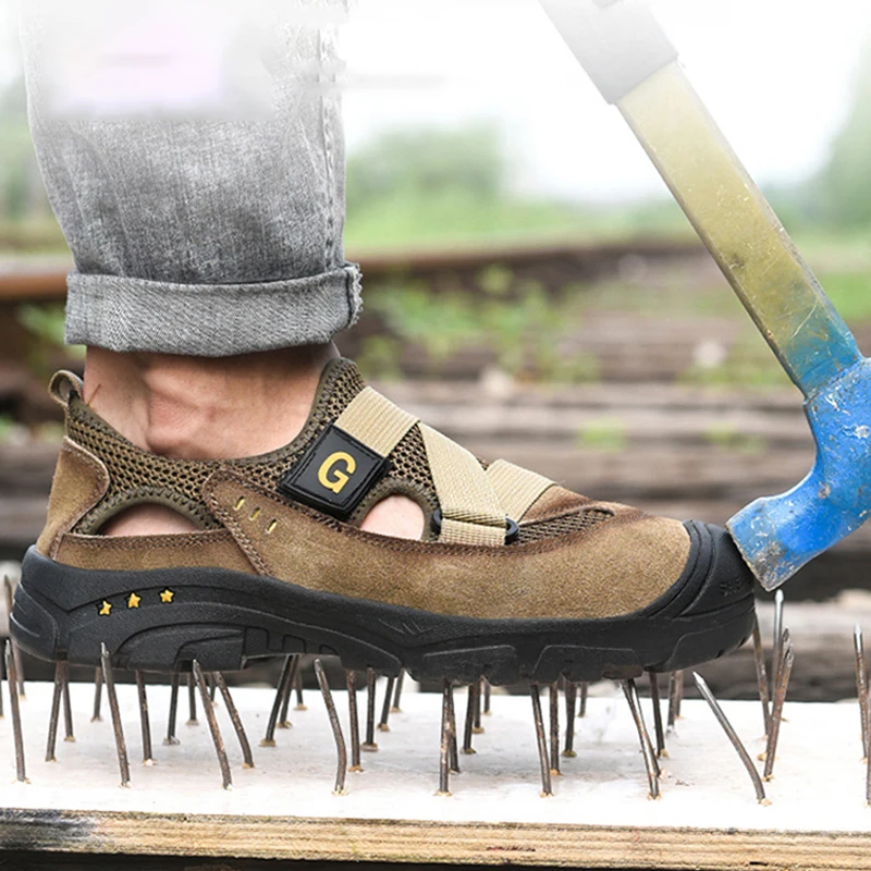 Breathable Work Shoes Men's Work Sandals Lightweight Working Sneakers Safety Shoes Casual Wear-resisatnt Men's Work Safety Boots
Breathable Work Shoes Men's Work Sandals Lightweight Working Sneakers Safety Shoes Casual Wear-resisatnt Men's Work Safety Boots