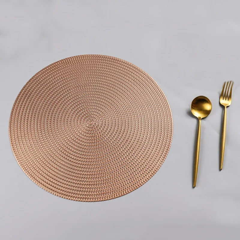 Norbi Round Anti-scalding PVC Placemat Steak Pad Kitchen Dining Table Mats Insulation Pads Hotel Restaurant Home Decora
Norbi Round Anti-scalding PVC Placemat Steak Pad Kitchen Dining Table Mats Insulation Pads Hotel Restaurant Home Decora