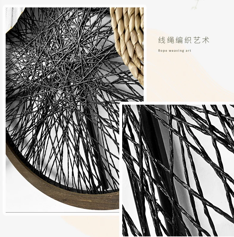 New Chinese Style Imitation Blue And White Porcelain Wood Carving Straw Weaving Iron Wall Decoration Aesthetic Room Decor
New Chinese Style Imitation Blue And White Porcelain Wood Carving Straw Weaving Iron Wall Decoration Aesthetic Room Decor