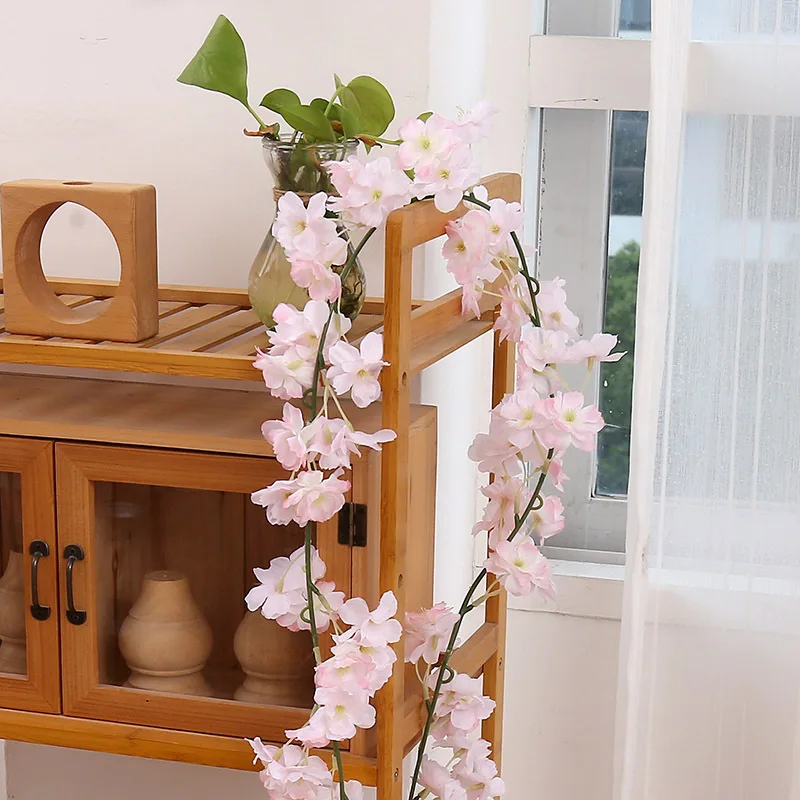 Christmas Decoration Led Lights Decor DIY Fairy Lights Rose Cherry Blossom Vine Wedding Garland Street Indoor Garland Lights
Christmas Decoration Led Lights Decor DIY Fairy Lights Rose Cherry Blossom Vine Wedding Garland Street Indoor Garland Lights