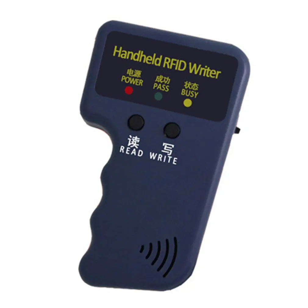 RFID Card Reader Copier Writer Duplicator Programmer Rewritable ID Keyfob Tags Handheld 125Khz Copier
RFID Card Reader Copier Writer Duplicator Programmer Rewritable ID Keyfob Tags Handheld 125Khz Copier