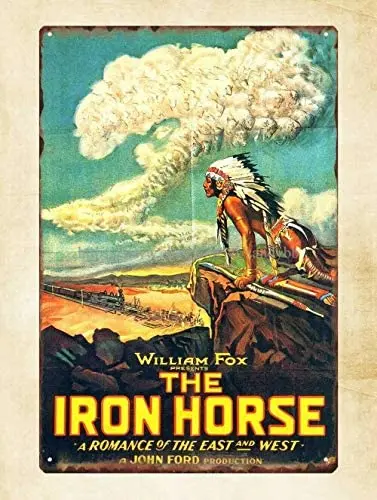 The Iron Horse 1924 Headdress Tin Signs Unique Metal Bar Wall Plaque Decor Vintage Kitchen Tin Sign 12 X 8
The Iron Horse 1924 Headdress Tin Signs Unique Metal Bar Wall Plaque Decor Vintage Kitchen Tin Sign 12 X 8