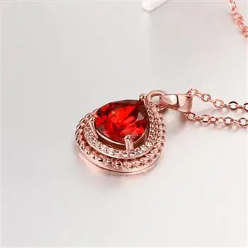 K gold zircon, European and American elegant luxury drop pendant KZCN063-B rose gold KZCN063
K gold zircon, European and American elegant luxury drop pendant KZCN063-B rose gold KZCN063