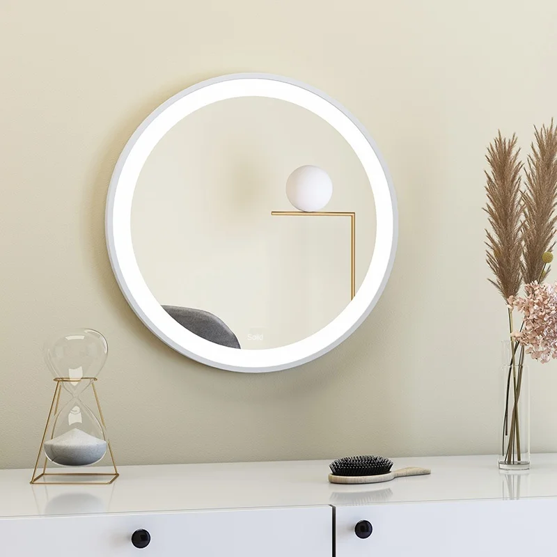 NORDIC MAKEUP MIRROR DESKTOP LED SMART DESKTOP DRESSING TABLE MIRROR ROUND WALL-MOUNTED BEDROOM INS INTERNET CELEBRITY L
NORDIC MAKEUP MIRROR DESKTOP LED SMART DESKTOP DRESSING TABLE MIRROR ROUND WALL-MOUNTED BEDROOM INS INTERNET CELEBRITY L