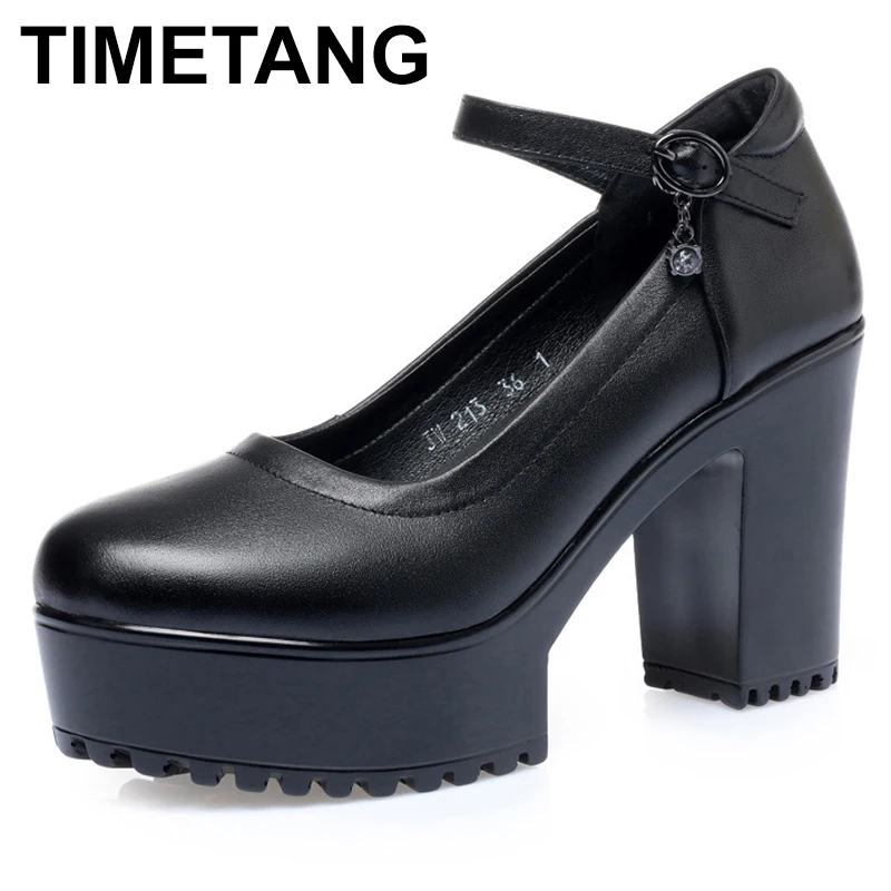 TIMETANG New Spring Autumn High Heels Casual Shoes Sexy Platform Thick Heels Shoes Black Beige Red Size 41 42 43
TIMETANG New Spring Autumn High Heels Casual Shoes Sexy Platform Thick Heels Shoes Black Beige Red Size 41 42 43