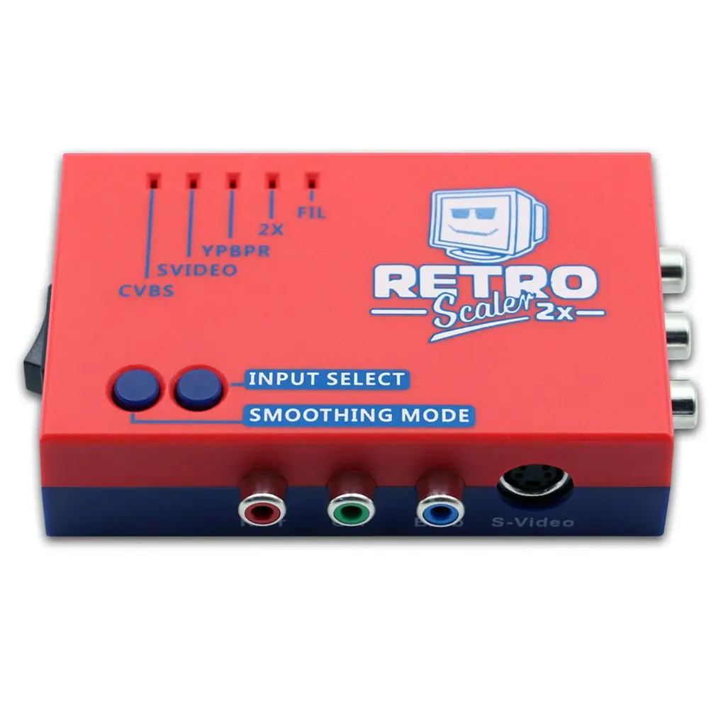 RetroScaler2x A / V To HDMI-Compatible Converter And Line-Doubler For Retro Game Consoles PS2 / N64 / Nes / Dreamcast / Saturn
RetroScaler2x A / V To HDMI-Compatible Converter And Line-Doubler For Retro Game Consoles PS2 / N64 / Nes / Dreamcast / Saturn