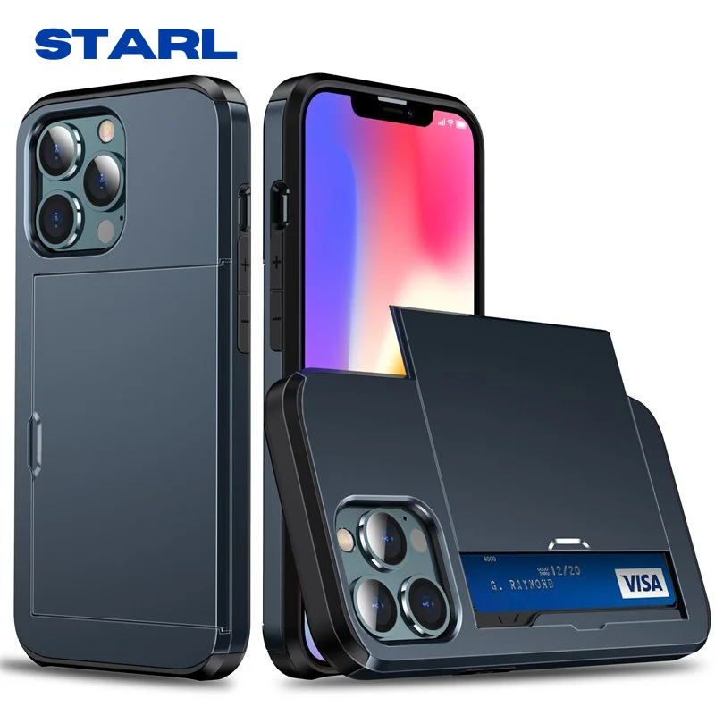 Card Pocket Wallet Phone Case For iPhone 11 Cases 12 Promax 13 Mini Pro X Xr Xs Max 2020 SE 6 7 8 Plus Dustproof Scratchproof
Card Pocket Wallet Phone Case For iPhone 11 Cases 12 Promax 13 Mini Pro X Xr Xs Max 2020 SE 6 7 8 Plus Dustproof Scratchproof