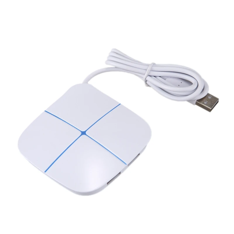 6 Порты и разъёмы USB2.0 концентратор с устройство для чтения карт SD TF флеш индикатор