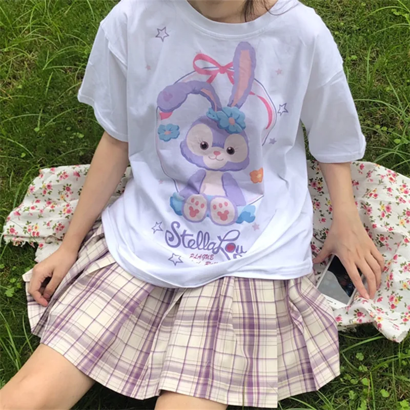 Japanese Harajuku Women Shirt Girl Cartton Figure Stella Lou Tshirt Casual Lolita Shirt Top Tee
Japanese Harajuku Women Shirt Girl Cartton Figure Stella Lou Tshirt Casual Lolita Shirt Top Tee