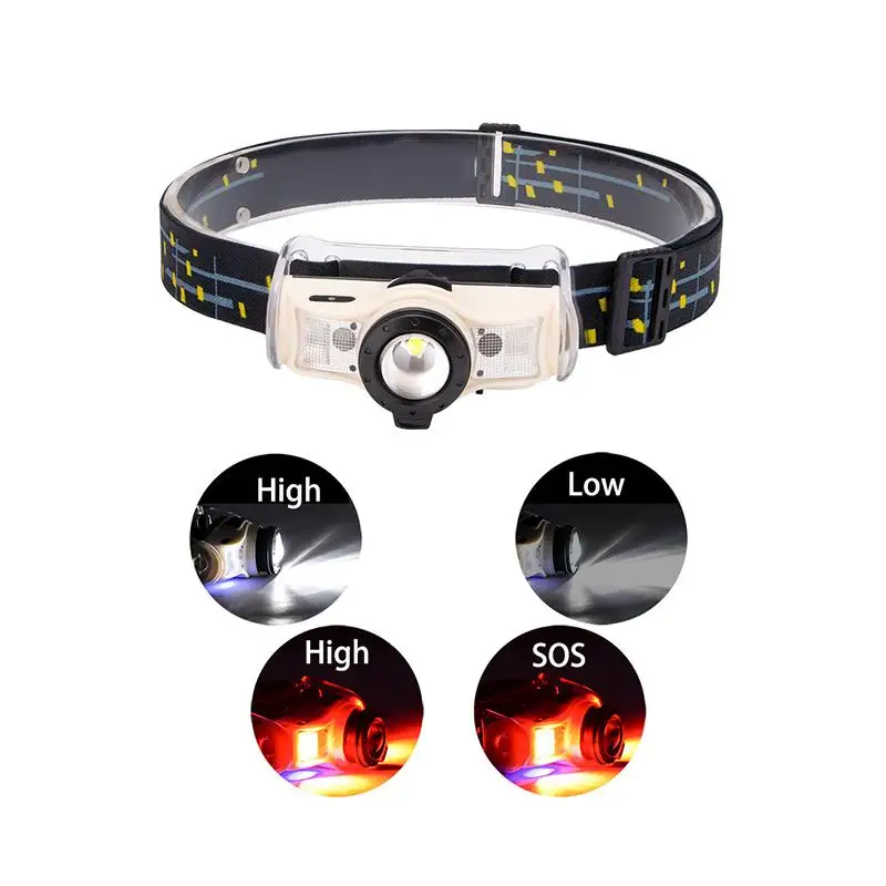 Mini Rechargeable LED Headlamp Body Motion Sensor Headlight Camping Flashlight Head Light Torch Lamp With USB For Home Outdoor
Mini Rechargeable LED Headlamp Body Motion Sensor Headlight Camping Flashlight Head Light Torch Lamp With USB For Home Outdoor