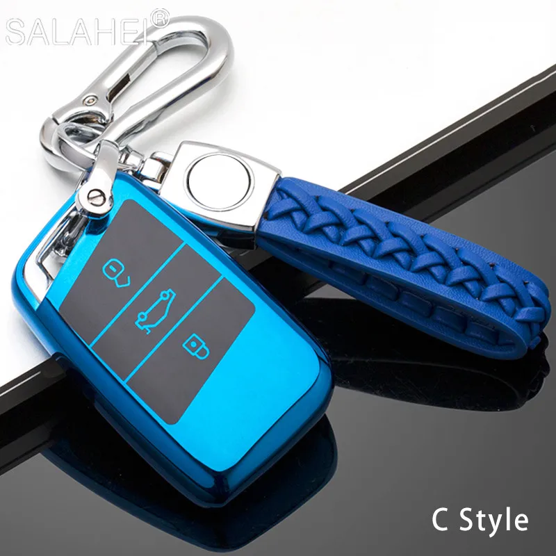 TPU Car Remote Key Cover Case Shell For VW Volkswagen Passat B8 Magotan Golf For Skoda Kodiaq Superb A7 Keychain Accessories
TPU Car Remote Key Cover Case Shell For VW Volkswagen Passat B8 Magotan Golf For Skoda Kodiaq Superb A7 Keychain Accessories