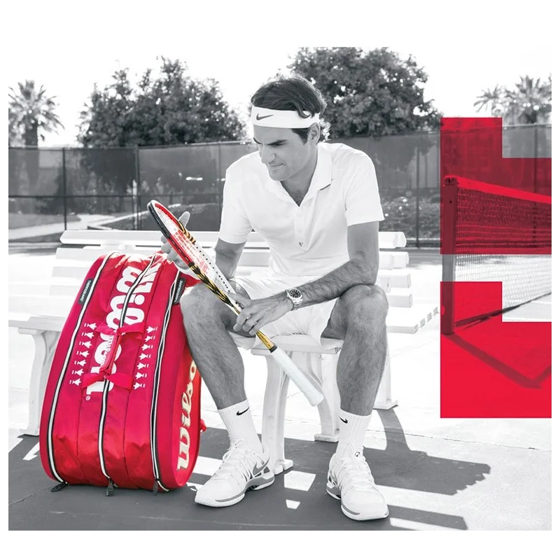 

Tennis Racket Professional Tennis Racket Carbon Fiber Strap Line ProStaff 97 Roger Federer Tennis Racket BLX PRO STARFF90 -40