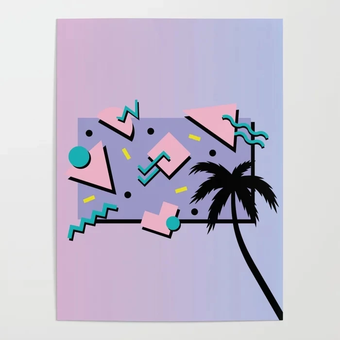 Home Decoration Hd Print Pictures Memphis Miami Vice Wall Art Modular 80s Retro Palm Tree Poster Canvas Painting For Living Room
Home Decoration Hd Print Pictures Memphis Miami Vice Wall Art Modular 80s Retro Palm Tree Poster Canvas Painting For Living Room