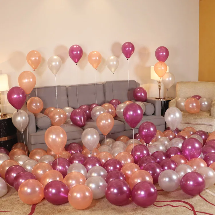 Colorful Pearl Gold White Latex Balloon 10 inch 1.8g 100pcs/lot Happy birthday balloons Wedding Marriage Decoration
Colorful Pearl Gold White Latex Balloon 10 inch 1.8g 100pcs/lot Happy birthday balloons Wedding Marriage Decoration