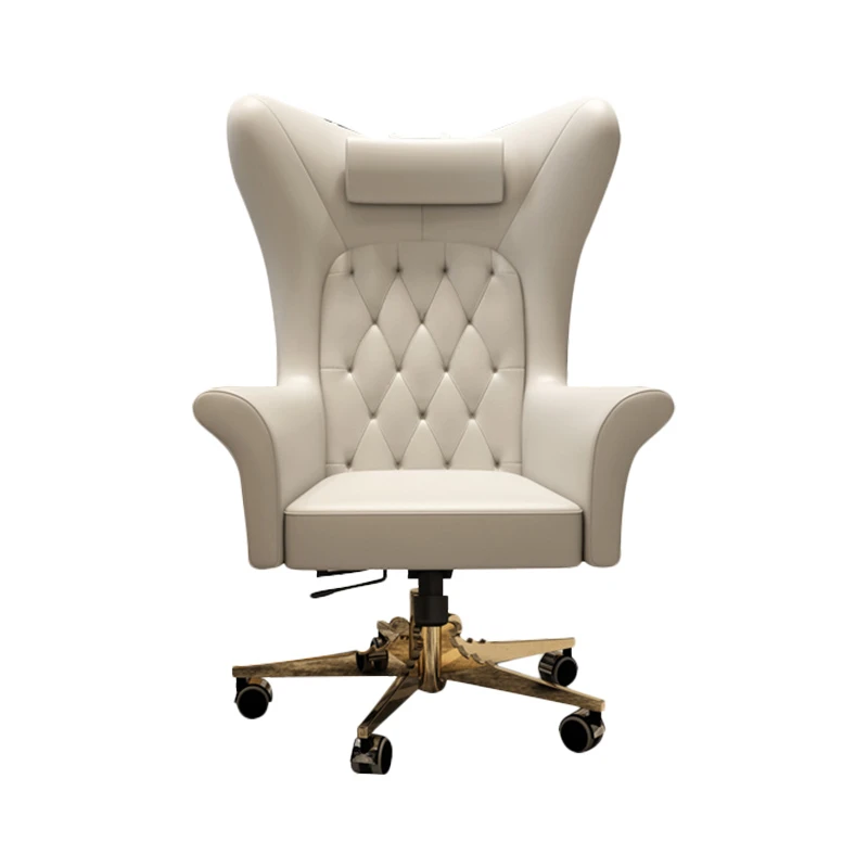 Modern Light Luxury Computer Chair Leather Rotating Chair Lift Office Study Chair Executive Chair
Modern Light Luxury Computer Chair Leather Rotating Chair Lift Office Study Chair Executive Chair