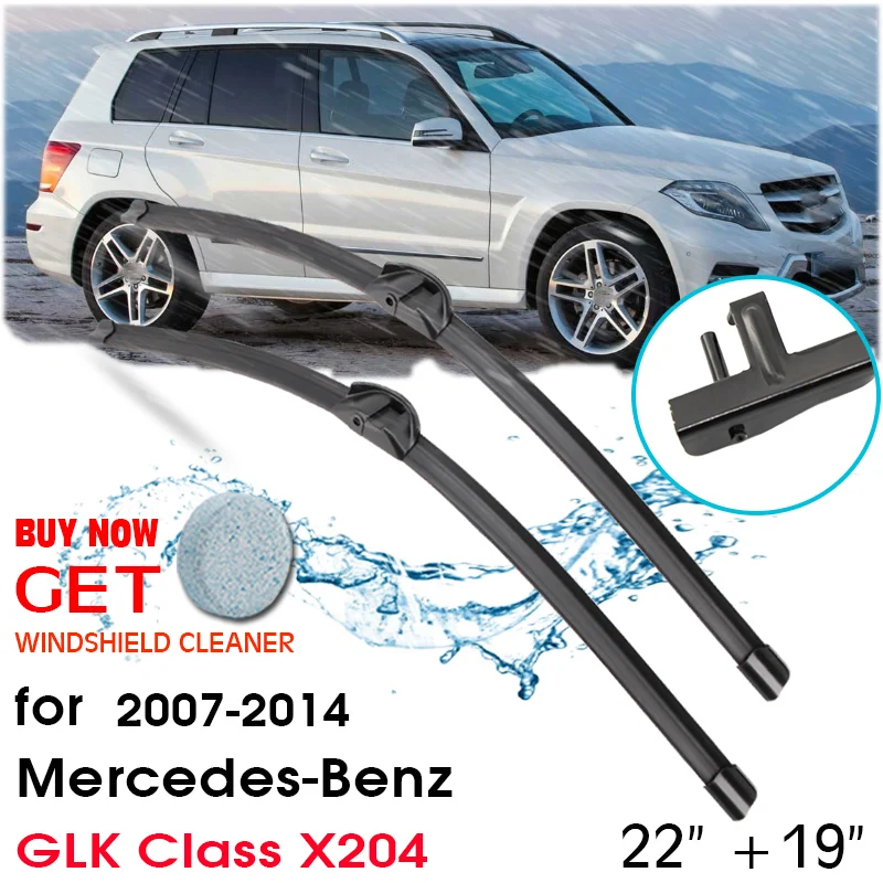 Car Blade Front Window Windshield Rubber Silicon Refill Wiper For Mercedes-Benz GLK Class X204 2007-2014 22"+19" Car Accessories
Car Blade Front Window Windshield Rubber Silicon Refill Wiper For Mercedes-Benz GLK Class X204 2007-2014 22"+19" Car Accessories