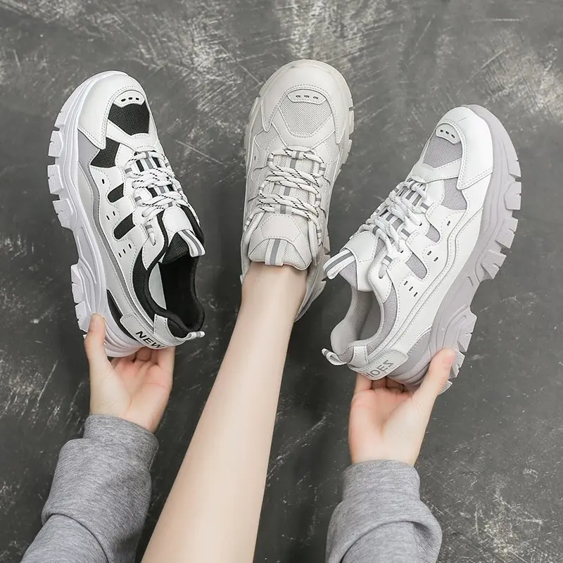 New Sports Shoes Student Mesh Versatile White Thick Soled Elevated Casual Shoes shoes for women sneakers
New Sports Shoes Student Mesh Versatile White Thick Soled Elevated Casual Shoes shoes for women sneakers