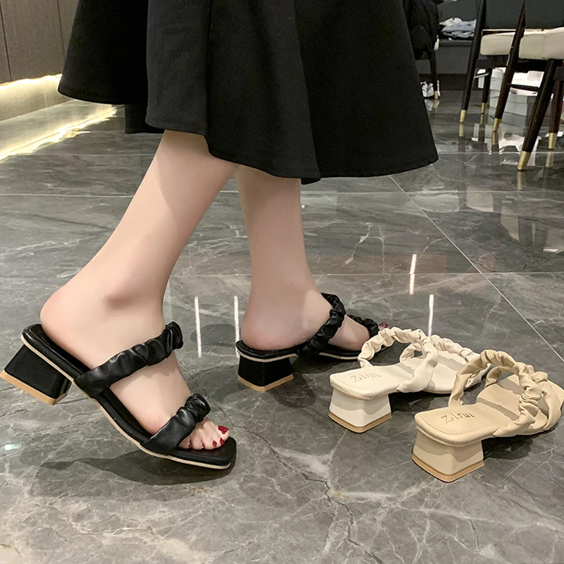 Female Sandal Comfort Shoes for Women Block Heels All-Match Square Toe Med Girls 2021 Beige Retro Chunky High Clear Fashion
Female Sandal Comfort Shoes for Women Block Heels All-Match Square Toe Med Girls 2021 Beige Retro Chunky High Clear Fashion