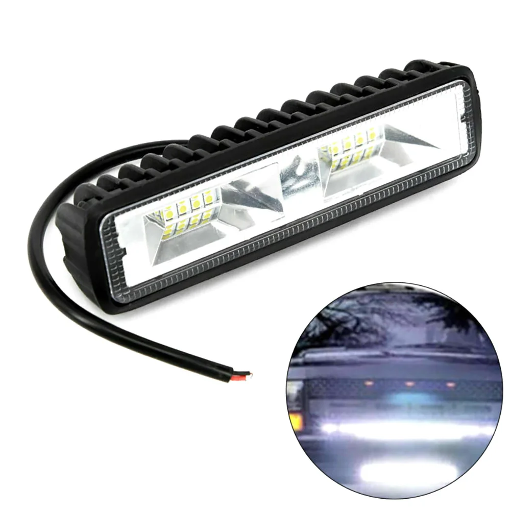 2X 18W 12V 16LED Work Light Bulb Spot Beam Bar Car SUV Off Road Driving Fog Lamp Light Cars Lighting For Tractor Car Accessorie
2X 18W 12V 16LED Work Light Bulb Spot Beam Bar Car SUV Off Road Driving Fog Lamp Light Cars Lighting For Tractor Car Accessorie