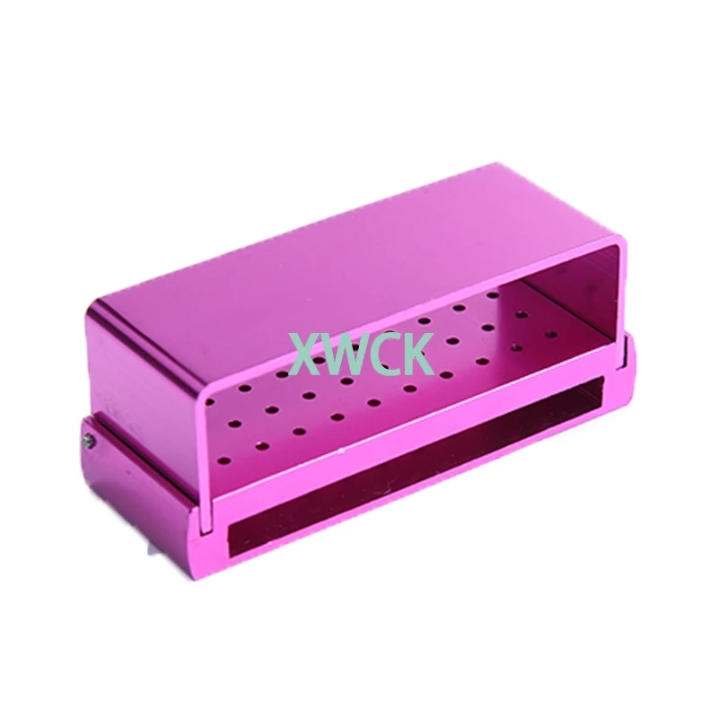 30 holes Aluminium Dental Burs Holder Disinfection Holder Block Oral Teeth Polishing Drill Holder
30 holes Aluminium Dental Burs Holder Disinfection Holder Block Oral Teeth Polishing Drill Holder