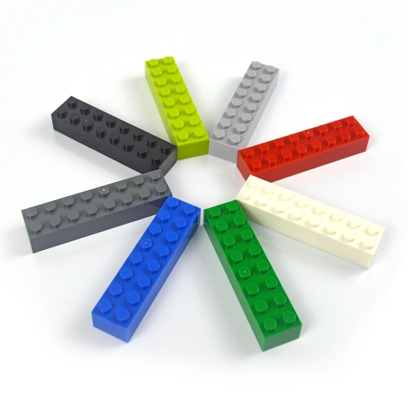 Thick Bricks Parts 2x8 Dots DIY Building Blocks Educational Toys Compatible With Leduo Toys For Children Figures Plastic Bricks
Thick Bricks Parts 2x8 Dots DIY Building Blocks Educational Toys Compatible With Leduo Toys For Children Figures Plastic Bricks