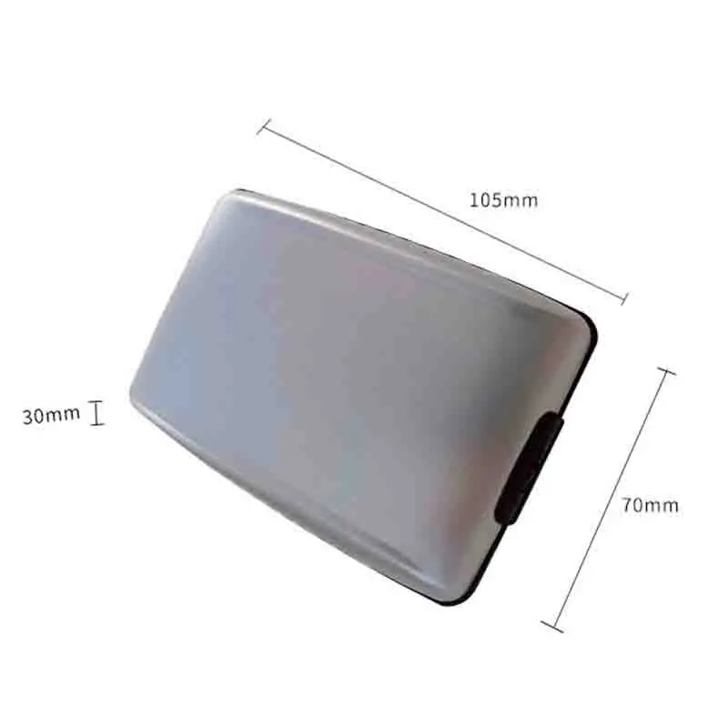 New Non-scan Metal Wallet Money Clip Coin Bag Purse Multi-function ID Credit Card Case Holder Anti-Theft Aluminum Alloy Wallet
New Non-scan Metal Wallet Money Clip Coin Bag Purse Multi-function ID Credit Card Case Holder Anti-Theft Aluminum Alloy Wallet