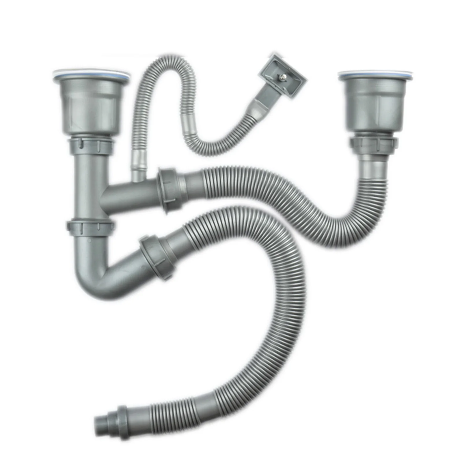 Double Bowl Sink Drain Pipe Flexible Double Kitchen Sinks Drainpipe Sink Drain Tube
Double Bowl Sink Drain Pipe Flexible Double Kitchen Sinks Drainpipe Sink Drain Tube