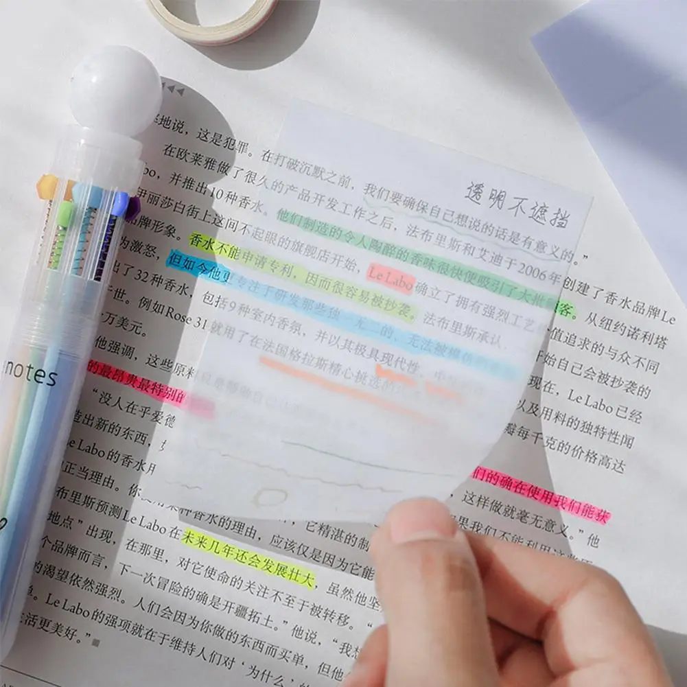 50 Sheets/Set Waterproof PET Transparent Memo Sticky Note Paper Daily To Do It Memo Pad School Office Supplies Sticky Note
50 Sheets/Set Waterproof PET Transparent Memo Sticky Note Paper Daily To Do It Memo Pad School Office Supplies Sticky Note