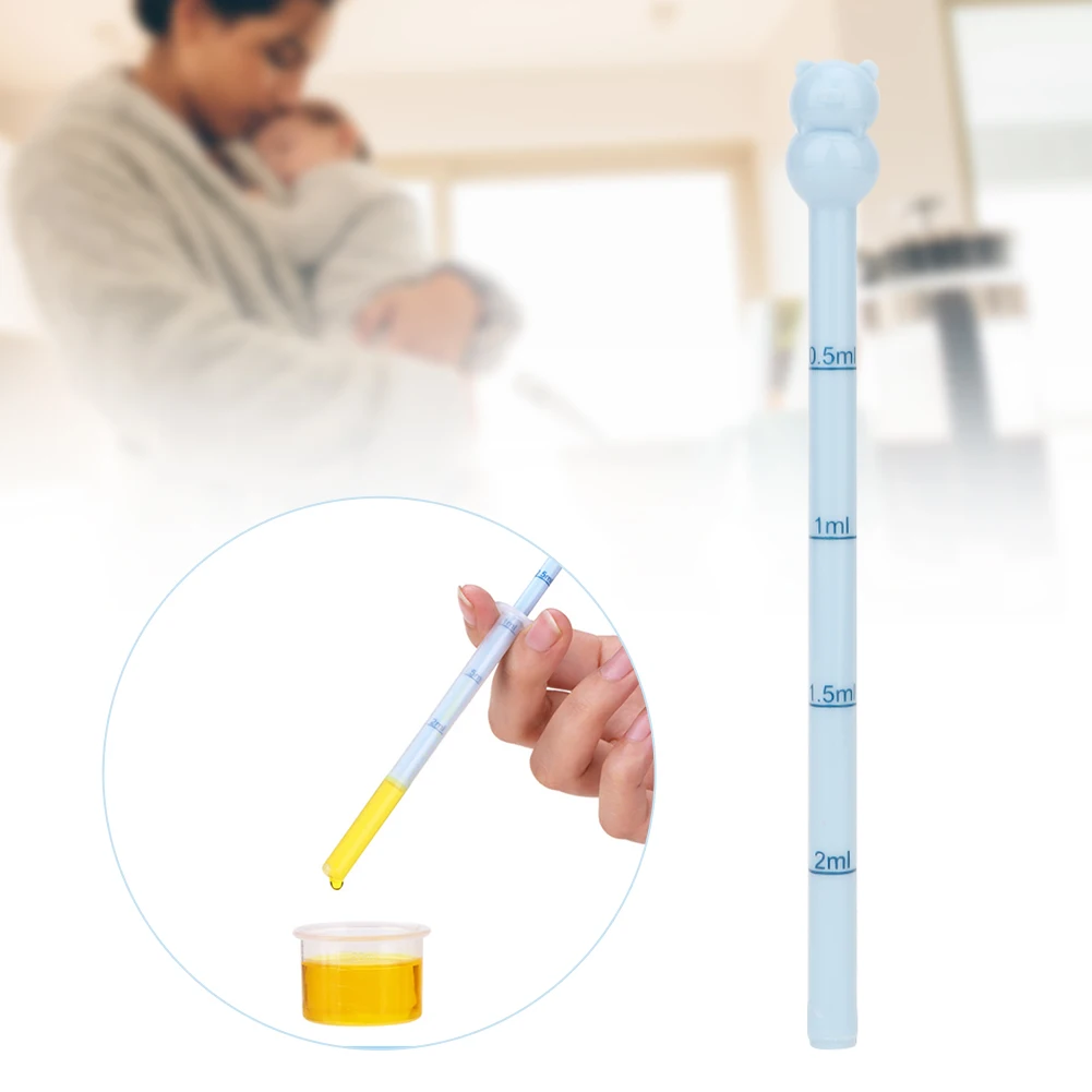 

Portable Children Medicines Device Baby Version Drug Feeder with Scale Anti Choking Syringe Type Newborn Safe Medicine Feeder
