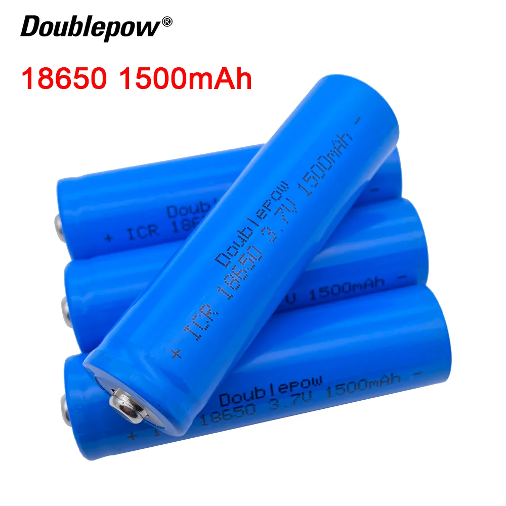 Горячая 100% новая Оригинальная Высококачественная 18650 Батарея 3 7 V 1500mah литиевая