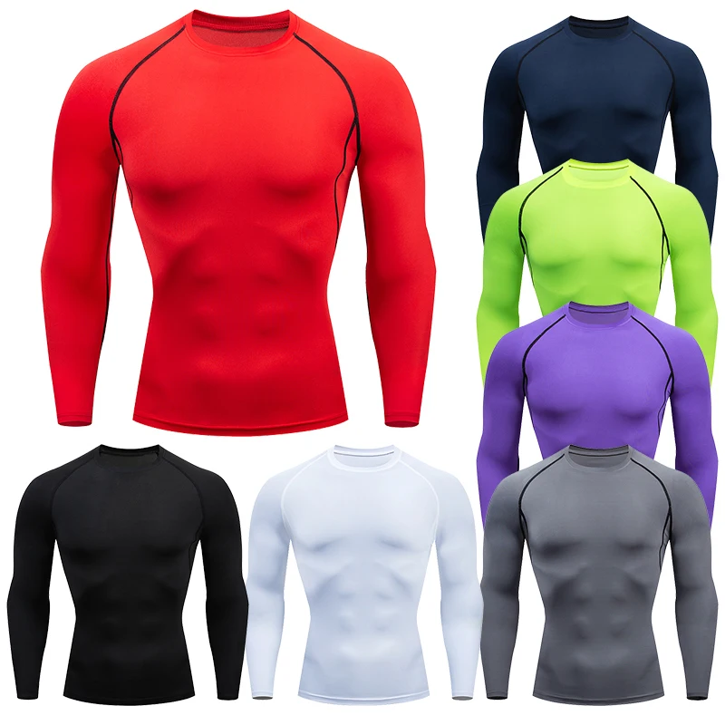 Men Compression Running T Shirt Fitness Tight Long Sleeve Sport tshirt Training Jogging Shirts Gym Sportswear Quick Dry rashgard
Men Compression Running T Shirt Fitness Tight Long Sleeve Sport tshirt Training Jogging Shirts Gym Sportswear Quick Dry rashgard