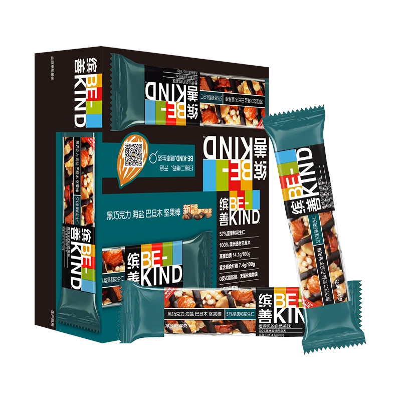 BEKIND bean good mixed nuts bar 40 g * 12 full red net energy snack food protein bar meal 
BEKIND bean good mixed nuts bar 40 g * 12 full red net energy snack food protein bar meal