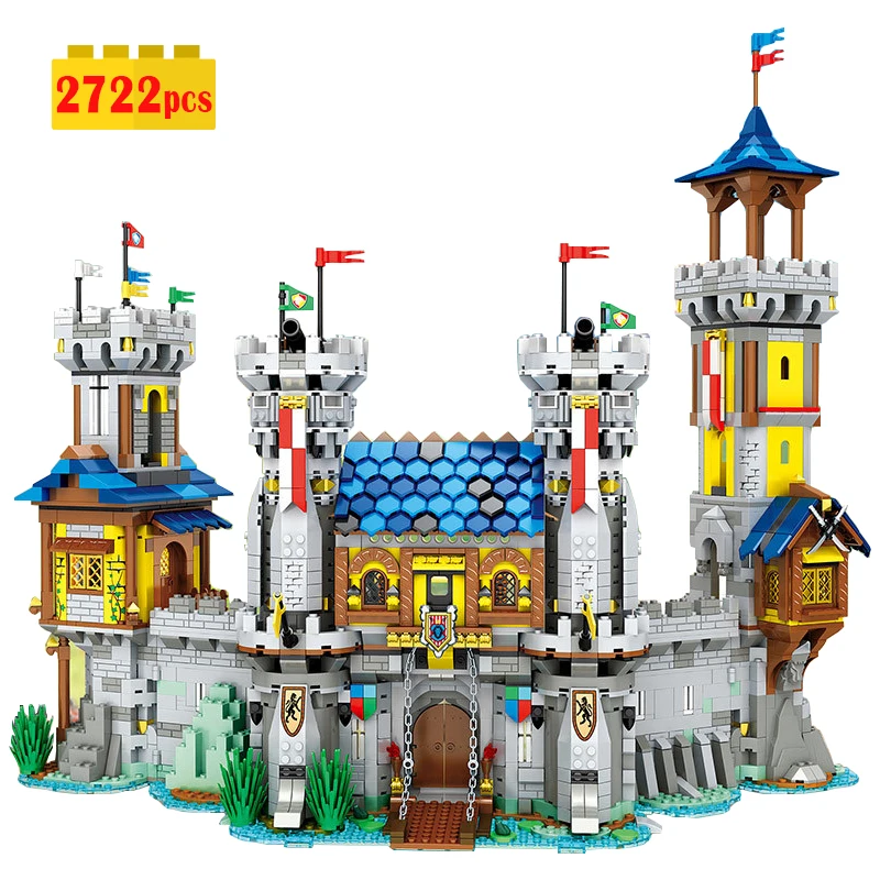 Строительные блоки для средневекового замка MOC Idea, строительные блоки, Сборная модель, игрушки «сделай сам» для детей, подарочный набор на д...
Строительные блоки для средневекового замка MOC Idea, строительные блоки, Сборная модель, игрушки «сделай сам» для детей, подарочный набор на д...