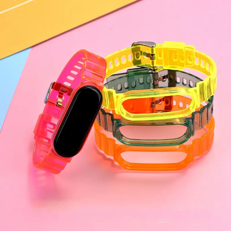 Силиконовый ремешок для Xiaomi Mi Band 7 6/5/4/3, цветной прозрачный мягкий ТПУ сменный Браслет Для xiaomi miband 6 5 4 3, ремешок
Силиконовый ремешок для Xiaomi Mi Band 7 6/5/4/3, цветной прозрачный мягкий ТПУ сменный Браслет Для xiaomi miband 6 5 4 3, ремешок