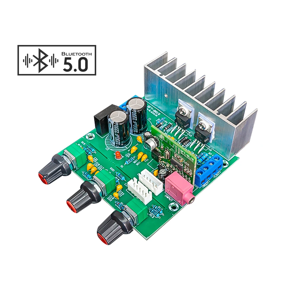 AIYIMA TDA2030A Bluetooth 5.0 Power Amplifier Audio Board18Wx2 Tweeter Bass Sound Amplificador AUX Amp Compatible LM1875
AIYIMA TDA2030A Bluetooth 5.0 Power Amplifier Audio Board18Wx2 Tweeter Bass Sound Amplificador AUX Amp Compatible LM1875
