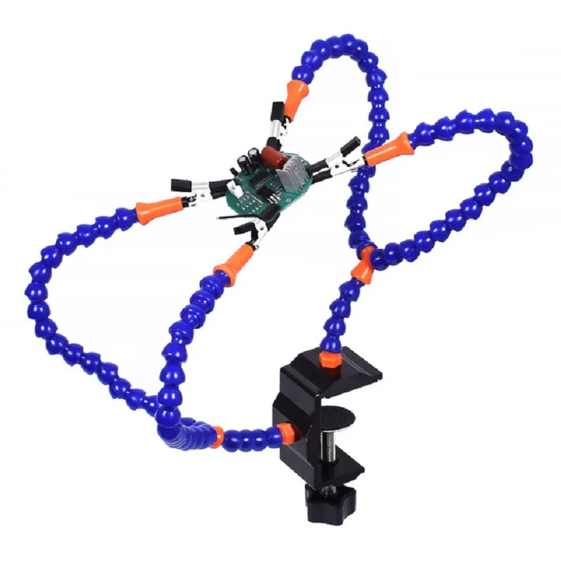 HM 4 Claw Aluminum Alloy Welding Station Vientiane Arm Welding and Maintenance Auxiliary Electronic Tool Table Can be clamped
HM 4 Claw Aluminum Alloy Welding Station Vientiane Arm Welding and Maintenance Auxiliary Electronic Tool Table Can be clamped