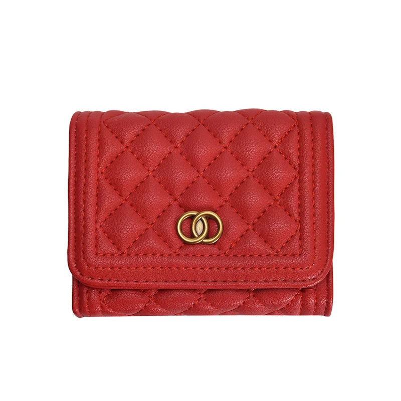2021 New Korean Style Simple and Short Coin Purse Girl Rhombus Trifold Small Wallet Multi-Functional Small Card Holder
2021 New Korean Style Simple and Short Coin Purse Girl Rhombus Trifold Small Wallet Multi-Functional Small Card Holder