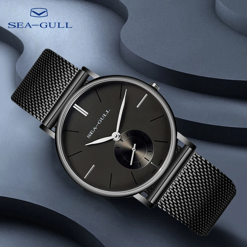 Seagull men's watch manual mechanical watch ultra-thin fashion business watch personality simple belt waterproof watch 6020
Seagull men's watch manual mechanical watch ultra-thin fashion business watch personality simple belt waterproof watch 6020