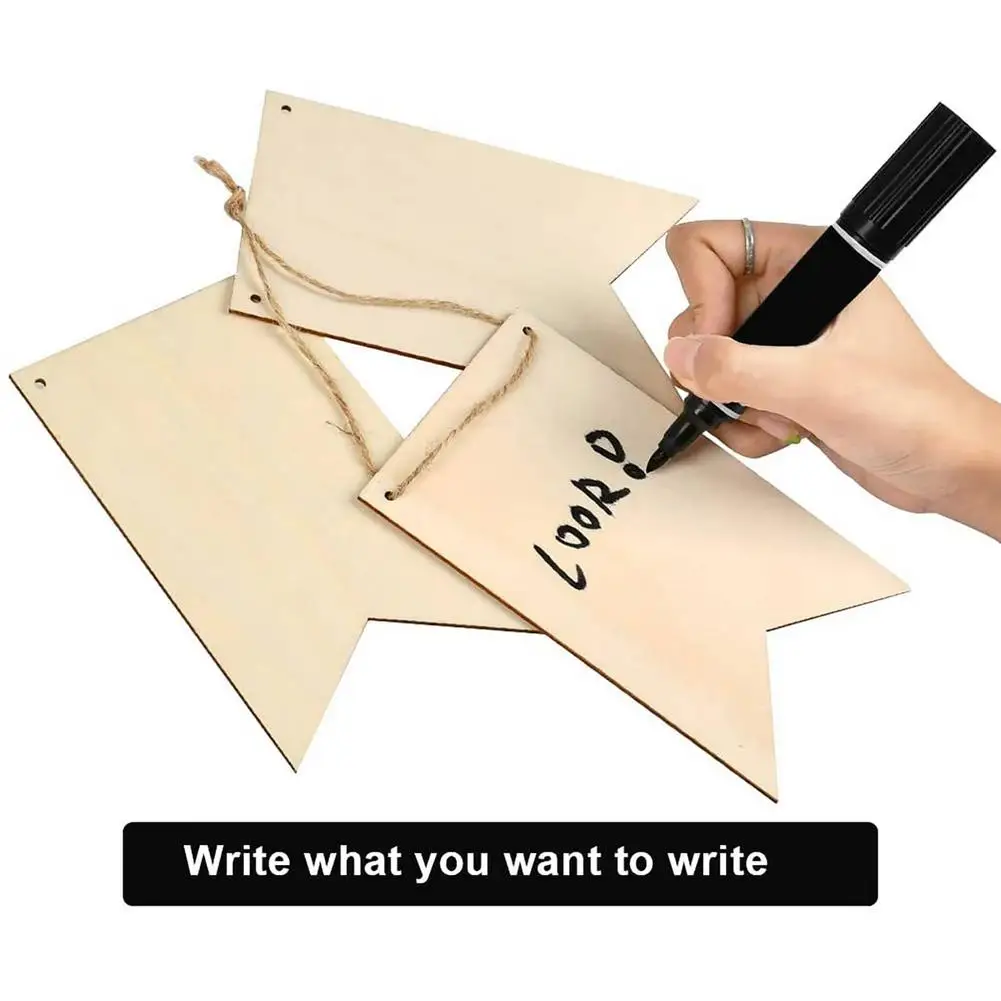 12/48PC Wooden Signs with Twine Natural Wood crafts decoration board gift decor label birthday party DIY blank pendant Sign 
12/48PC Wooden Signs with Twine Natural Wood crafts decoration board gift decor label birthday party DIY blank pendant Sign