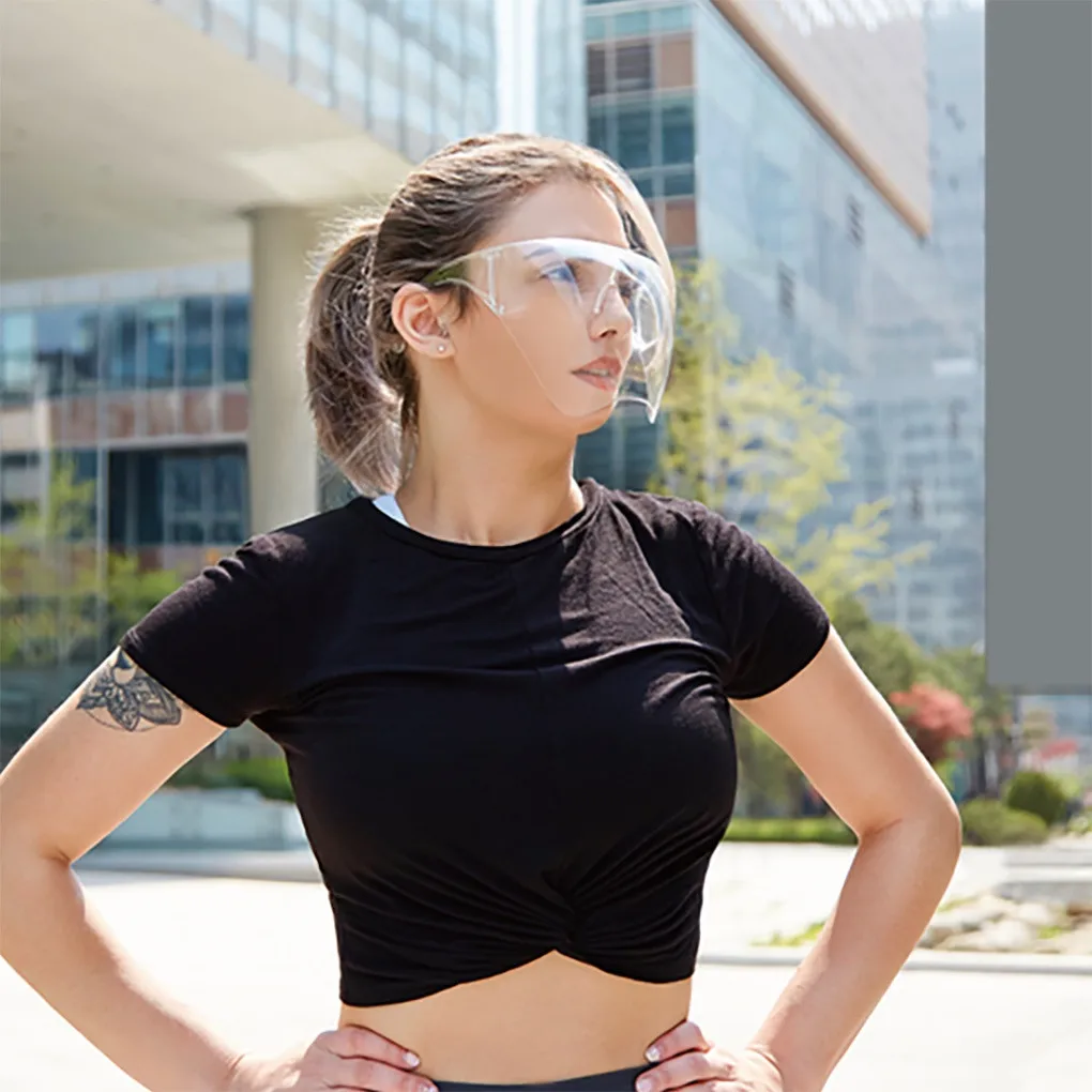 Multipurpose Kitchen Onion Goggles Splatter Screen Plastic Face Shield Outdoor Cycling Windproof Splashing Face Mask Protective
Multipurpose Kitchen Onion Goggles Splatter Screen Plastic Face Shield Outdoor Cycling Windproof Splashing Face Mask Protective